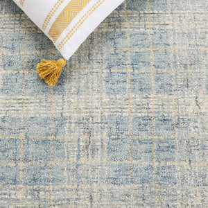 Safavieh Genre Hand-tufted Area Rug In Elegant Hues - Luxurious Wool & Cotton Blend For Stylish Interiors Blue ,Ivory 80% Wool & 20% Cotton Gre701m-9