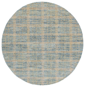 Safavieh Genre Hand Tufted Wool And Cotton Runner Rug – Luxurious Comfort And Elegant Design For Your Home Blue ,Ivory 80% Wool & 20% Cotton Gre701m-6r