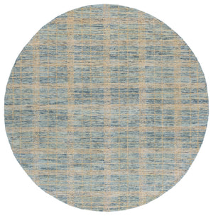 Safavieh Genre Hand-tufted Area Rug In Elegant Hues - Luxurious Wool & Cotton Blend For Stylish Interiors Blue ,Ivory 80% Wool & 20% Cotton Gre701m-9