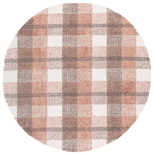 Safavieh Genre Hand-Tufted Wool Runner In Ivory & Red — Geometric Hallway Accent, Durable Low-Profile Comfort 2'-3" x 8'-0" GRE704Q-28