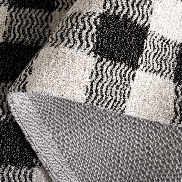 Safavieh Genre Hand-tufted Runner Rug In Elegant Grey And Ivory – Luxurious Comfort For Modern Spaces Charcoal ,Ivory 80% Wool,18% Cotton,2% Man Made Fiber Gre801z-5