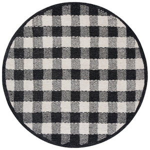 Safavieh Genre Hand-tufted Runner Rug In Elegant Grey And Ivory – Luxurious Comfort For Modern Spaces Charcoal ,Ivory 80% Wool,18% Cotton,2% Man Made Fiber Gre801z-6r