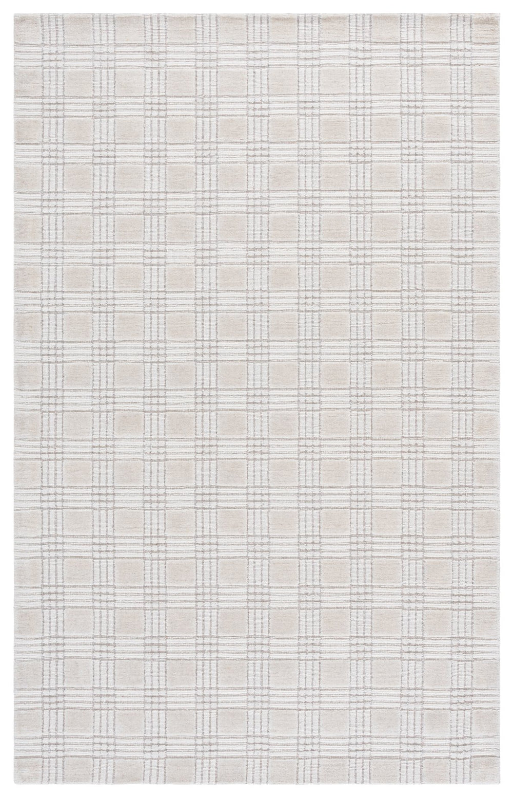 Safavieh Genre Luxurious Hand-loomed Runner Area Rug - Modern Style For Hallways And Narrow Spaces - Elegant Design Ivory 80% Polyester,20% Cotton Gre901a-6r