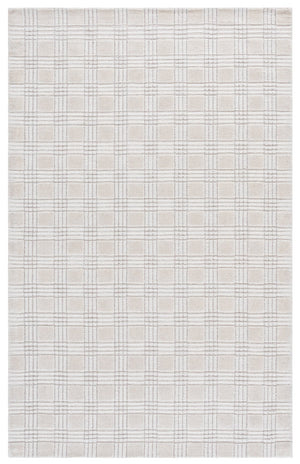 Safavieh Genre Luxurious Hand-loomed Runner Area Rug - Modern Style For Hallways And Narrow Spaces - Elegant Design Ivory 80% Polyester,20% Cotton Gre901a-5