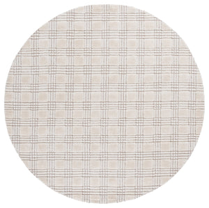Safavieh Genre Luxurious Hand-loomed Runner Area Rug - Modern Style For Hallways And Narrow Spaces - Elegant Design Ivory 80% Polyester,20% Cotton Gre901a-6r