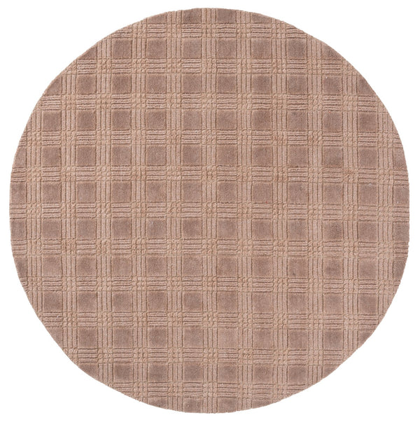 Safavieh Genre Hand-Loomed Brown Area Rug — Low-Profile Modern Geometric Farmhouse Design, Durable Soft Feel 3'-0" x 5'-0" GRE901T-3