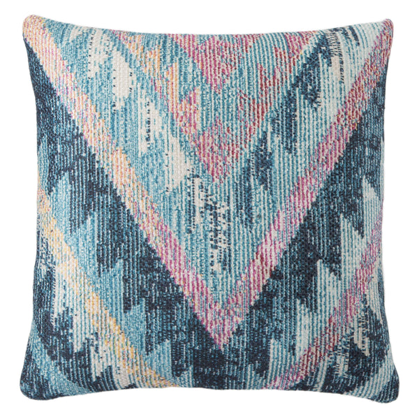 Jaipur Living Nikki Chu Petra Tribal Geometric Multicolor Poly Throw Pillow Indoor Outdoor Accent PLW103432