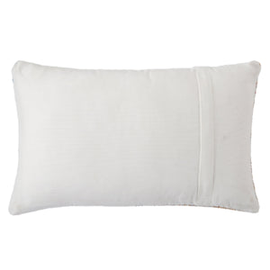 Jaipur Living Nikki Chu Groove Boho Tribal Lumbar Pillow Polyester Weave for Indoor Outdoor Use PLW103434
