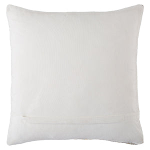 Jaipur Living Nikki Chu Groove Collection Tribal Geometric Polyester Indoor Outdoor Square Accent Pillow PLW103436