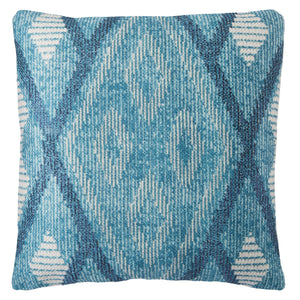 Jaipur Living Nikki Chu Tribal Geometric Polyester Pillow Cover for Indoor Outdoor Boho Decor PLC102289