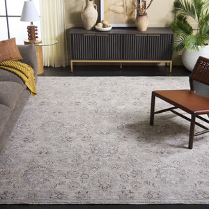 Safavieh Garnet 400a Ivory & Grey 8x10 Area Rug - Contemporary Modern Style For Elegant Living Spaces Ivory ,Grey Polyester Grn400a-8