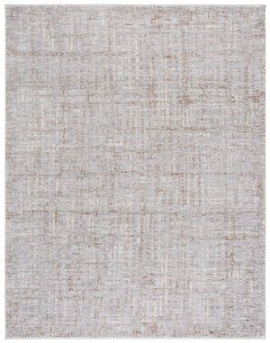Safavieh Garnet Contemporary Area Rug - Luxurious Soft Polyester Weave For Elegant Home Decor Enhancement Gold ,Grey Polyester Grn402d-8