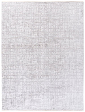 Safavieh Garnet Contemporary Area Rug - Luxurious Soft Polyester Weave For Elegant Home Decor Enhancement Grey ,Ivory Polyester Grn402f-8
