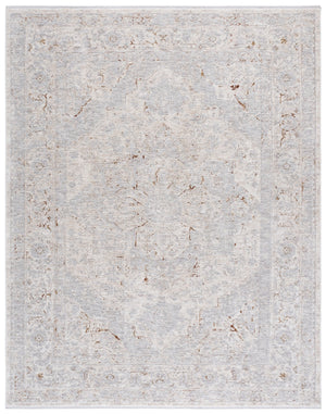 Safavieh Garnet Elegant Area Rug In Timeless Neutral Tones - Perfect For Living Room & Bedroom Décor Ivory ,Grey Rust Polyester Grn410a-8
