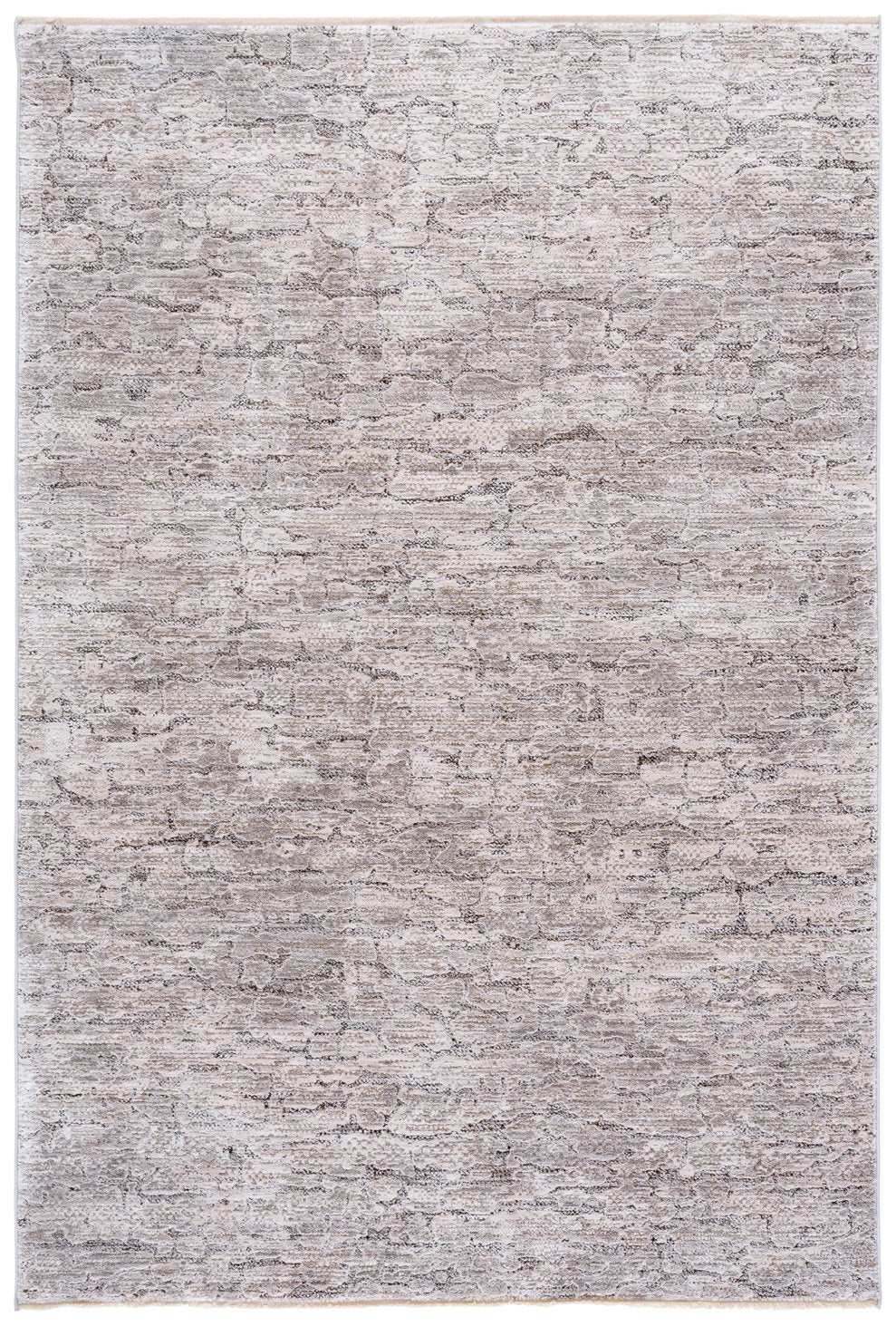 Safavieh Garnet Contemporary Area Rug For Living Room, Bedroom, Or Office - Elegant Design & Cozy Comfort Grey ,Ivory Polyester Grn412f-5