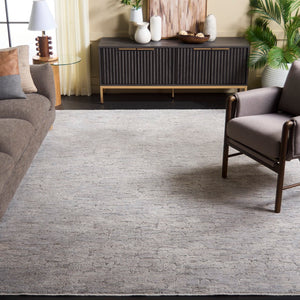 Safavieh Garnet Area Rug – Contemporary Turkish Design In Soft Polyester For Cozy Living Spaces And Style Grey ,Ivory Polyester Grn412f-10