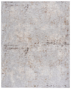 Safavieh Garnet 8x10 Contemporary Grey And Ivory Area Rug – Soft, Stylish, Easy-care For Modern Interiors Grey ,Ivory Polyester Grn416f-8