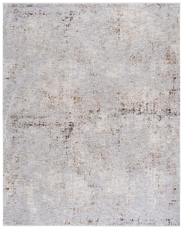 Safavieh Garnet 8x10 Contemporary Grey And Ivory Area Rug – Soft, Stylish, Easy-care For Modern Interiors Grey ,Ivory Polyester Grn416f-8