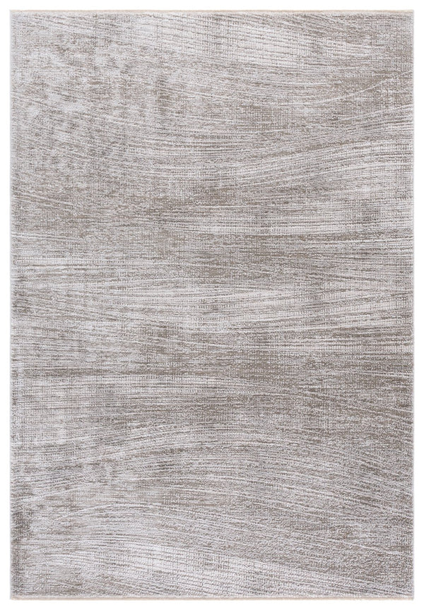 Safavieh Garnet Modern Area Rug - Elegant Polyester Design For Living Spaces, Chic And Versatile Home Decor Grey ,Beige Polyester Grn418f-5
