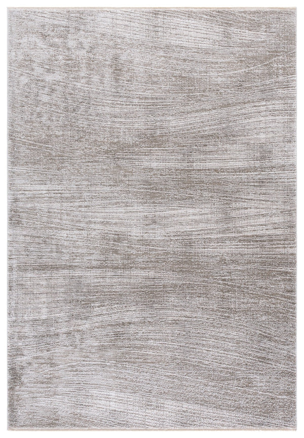 Safavieh Garnet Modern Area Rug From Turkey - Soft Polyester, Power Loomed Design For Cozy Living Spaces Grey ,Beige Polyester Grn418f-10