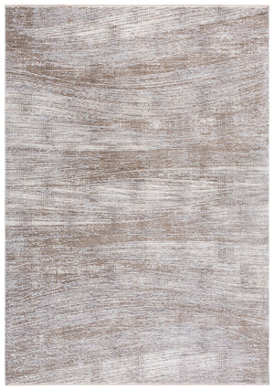 Safavieh Garnet Modern Area Rug - Elegant Polyester Design For Living Spaces, Chic And Versatile Home Decor Grey ,Beige Polyester Grn418f-8