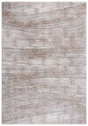 Safavieh Garnet Modern Area Rug From Turkey - Soft Polyester, Power Loomed Design For Cozy Living Spaces Grey ,Beige Polyester Grn418f-10