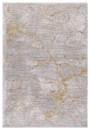 Safavieh Garnet Area Rug - Charming Elegance To Transform Your Space With Modern Minimalist Design And Comfort Grey ,Gold Polyester Grn422f-5