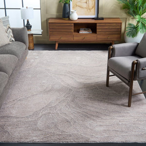 Safavieh Garnet Medium Rectangle Area Rug – Elegant Polyester Design For Modern Home Décor And Comfort Ivory ,Grey Polyester Grn424a-8