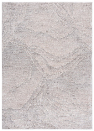 Safavieh Garnet Medium Rectangle Area Rug – Elegant Polyester Design For Modern Home Décor And Comfort Ivory ,Grey Polyester Grn424a-8