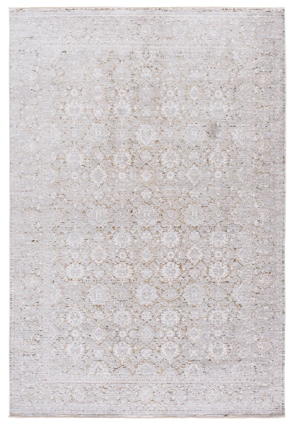 Safavieh Garnet 5'3" X 7'6" Grey & Gold Area Rug – Elegant Power Loomed Design For Timeless Home Décor Grey ,Gold Polyester Grn426f-5