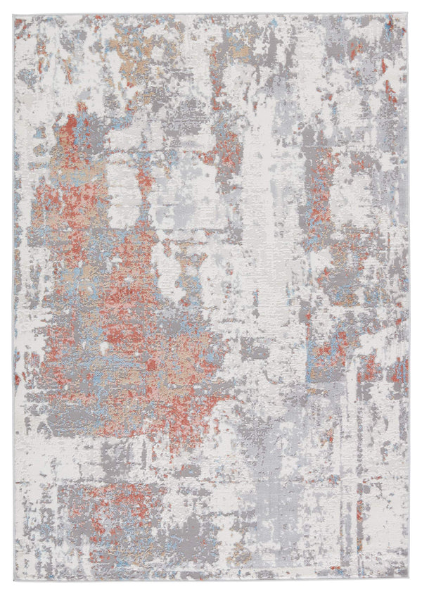 Jaipur Living Vibe by Jaipur Living Tocarra Abstract Power Loomed Polypropylene Rug for Modern Rooms 8' x 10' RUG151138