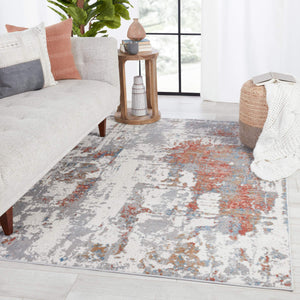 Jaipur Living Vibe by Jaipur Living Tocarra Abstract Power Loomed Polypropylene Rug for Modern Rooms 8' x 10' RUG151138