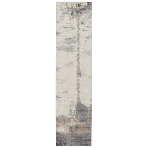Jaipur Living Vibe by Jaipur Living Forsythe Abstract Polypropylene Rug for Modern Spaces 3' x 12' RUG151439