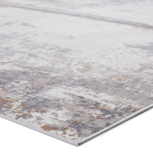 Jaipur Living Vibe by Jaipur Living Treyton Abstract Painterly Area Rug Neutral Tones Low Pile 3'X12' RUG151440