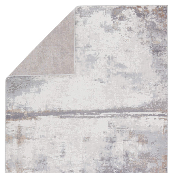 Jaipur Living Vibe by Jaipur Living Treyton Abstract Painterly Area Rug Neutral Tones Low Pile 3'X12' RUG151440