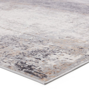 Jaipur Living Vibe by Jaipur Living Delano Abstract Neutral Tones Low Pile Area Rug for Modern Rooms 5' x 8' RUG151145