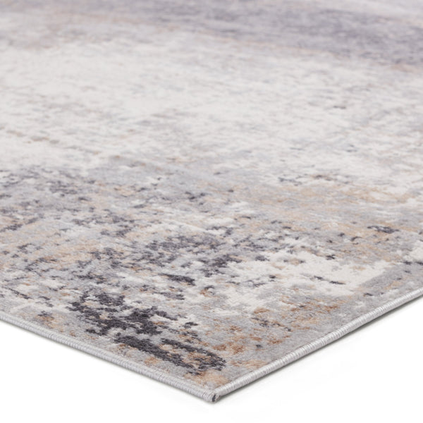 Jaipur Living Vibe by Jaipur Living Delano Abstract Neutral Tones Low Pile Area Rug for Modern Rooms 5' x 8' RUG151145