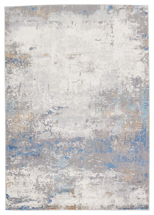 Jaipur Living Vibe by Jaipur Living Ridley Abstract Neutral Stone Inspired Low Pile Area Rug 3' x 12' RUG151442
