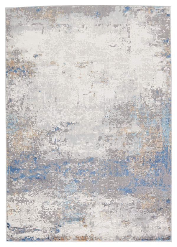 Jaipur Living Vibe by Jaipur Living Ridley Abstract Neutral Stone Inspired Low Pile Area Rug 3' x 12' RUG151442