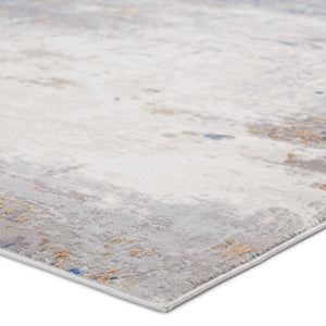 Jaipur Living Vibe by Jaipur Living Ridley Abstract Neutral Stone Inspired Low Pile Area Rug 3' x 12' RUG151442