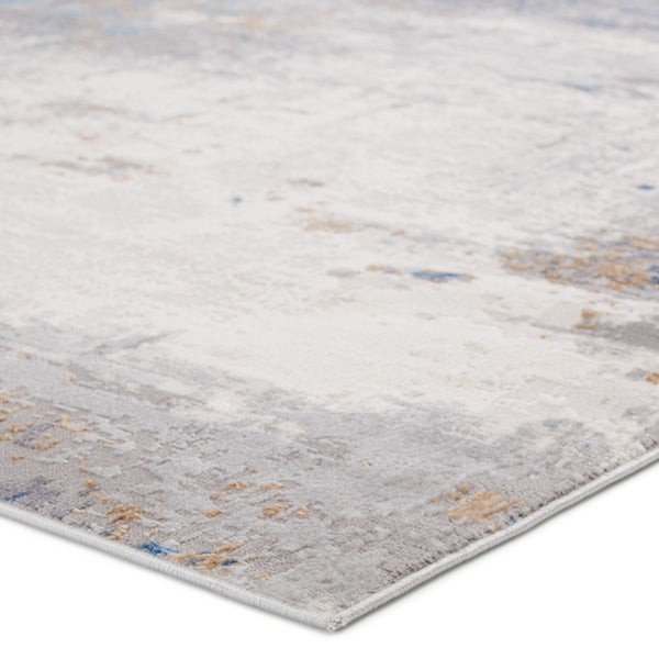 Jaipur Living Vibe by Jaipur Living Ridley Abstract Neutral Stone Inspired Low Pile Area Rug 3' x 12' RUG151442