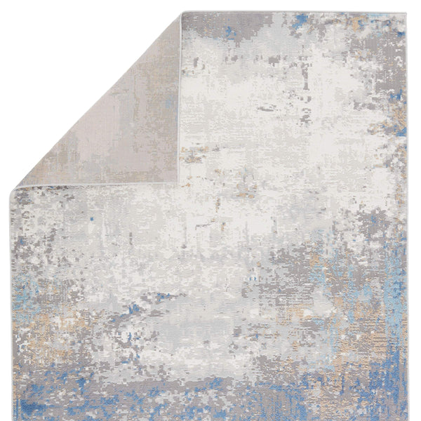 Jaipur Living Vibe by Jaipur Living Ridley Abstract Neutral Stone Inspired Low Pile Area Rug 3' x 12' RUG151442