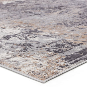 Jaipur Living Vibe by Jaipur Living Perrin Abstract Neutral Polypropylene Rug for Modern Spaces 9'6" x 13' RUG151144