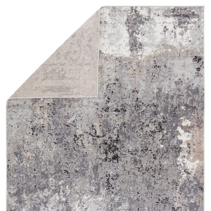 Jaipur Living Vibe by Jaipur Living Perrin Abstract Neutral Polypropylene Rug for Modern Spaces 9'6" x 13' RUG151144