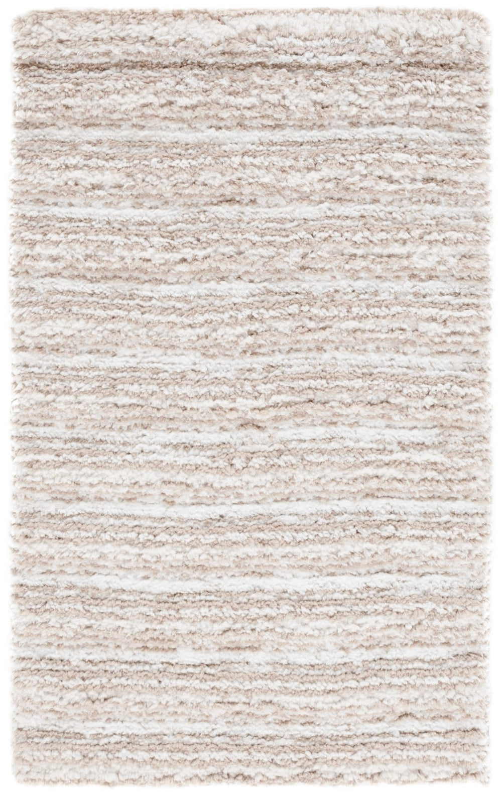 Safavieh Glory Handwoven Area Rug - Luxurious Micro Polyester Blend For Sophisticated Home Decor Style Ivory ,Silver 95% Micro Polyster & 5% Cotton Grs101f-5