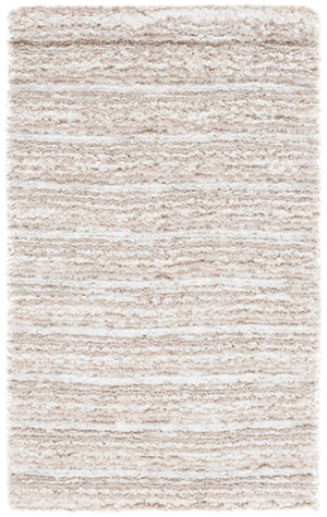 Safavieh Glory Handwoven Area Rug - Luxurious Micro Polyester Blend For Sophisticated Home Decor Style Ivory ,Silver 95% Micro Polyster & 5% Cotton Grs101f-5
