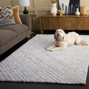 Safavieh Glory Handwoven Area Rug - Artisan Crafted, Durable Comfort For Timeless Home Elegance And Style Ivory ,Beige 55% Polyester & 45% Micro Polyester Grs102a-4