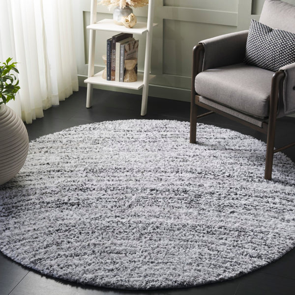 Safavieh Glory Handwoven Area Rug - Artisan Crafted, Durable Comfort For Timeless Home Elegance And Style Ivory ,Grey 55% Polyester & 45% Micro Polyester Grs102f-6
