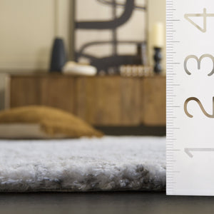 Safavieh Glory Handwoven Runner Area Rug - Elegant Luxury For Your Home Décor With Plush Comfort And Style Ivory ,Light Blue 55% Polyester & 45% Micro Polyester Grs102l-5