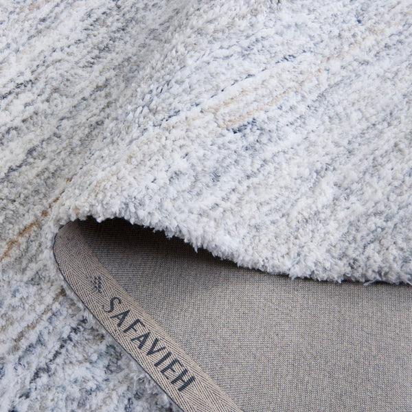 Safavieh Glory Handwoven Area Rug - Artisan Crafted, Durable Comfort For Timeless Home Elegance And Style Ivory ,Light Blue 55% Polyester & 45% Micro Polyester Grs102l-9